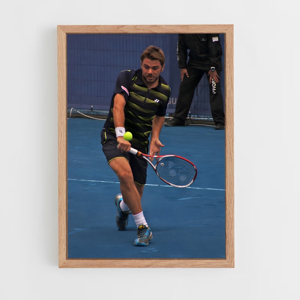 Poster Stan wawrinka – affiche Tennis (vue 4)